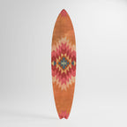 INDIAN FOLK Panel decorativo de tabla de surf