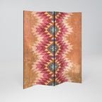 INDIAN FOLK Decorative 4-Panel Room Divider