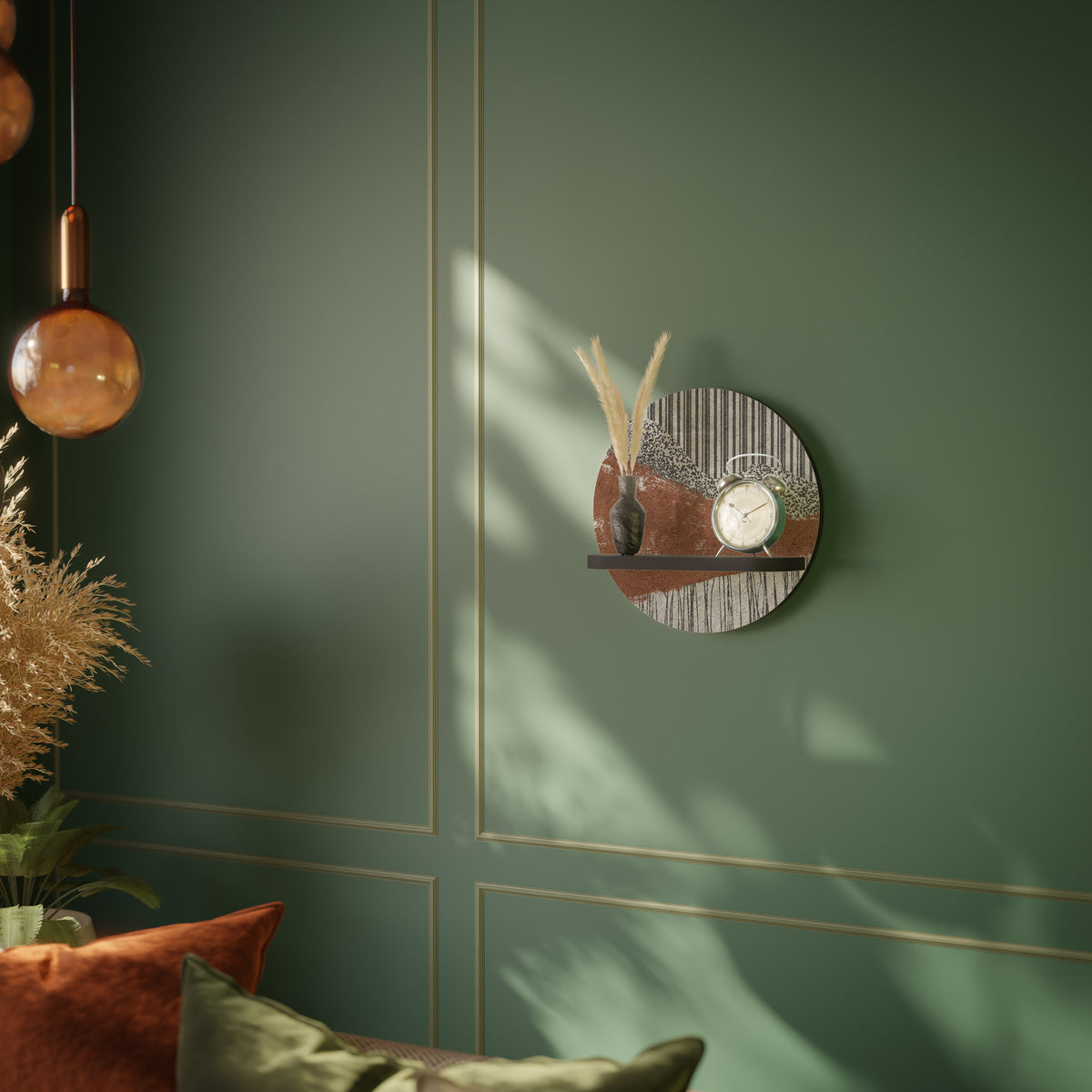 STRIPED TERRAIN Art Shelf