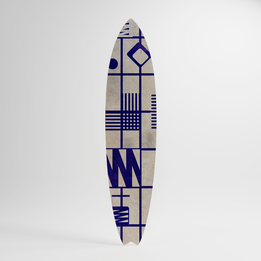 THE RIGHT PLACES Panel decorativo de tabla de surf
