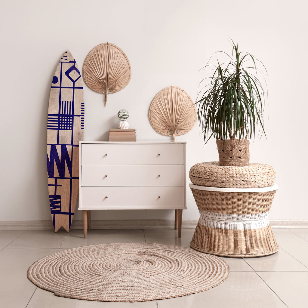 THE RIGHT PLACES Panel decorativo de tabla de surf