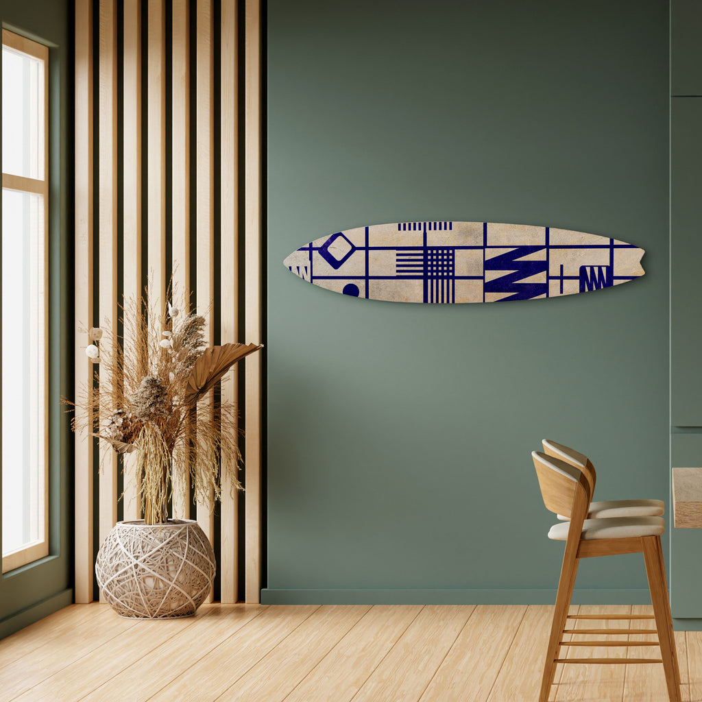 THE RIGHT PLACES Panel decorativo de tabla de surf