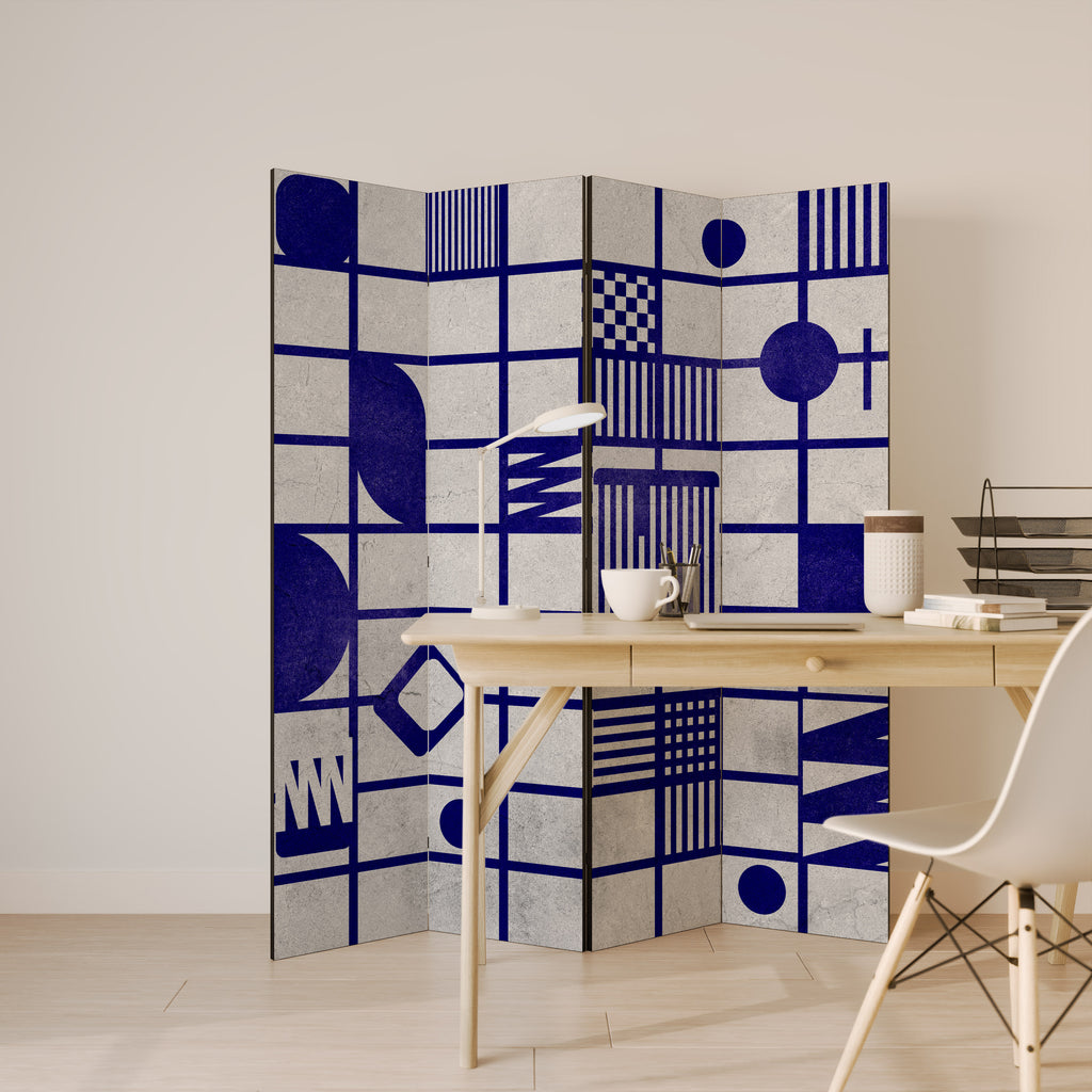 THE RIGHT PLACES Biombo de 4 paneles