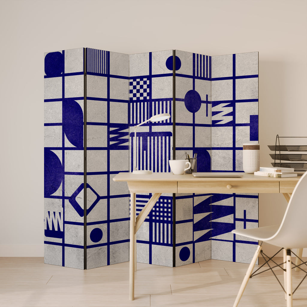 THE RIGHT PLACES 5-Panel Room Divider