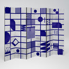 THE RIGHT PLACES Biombo de 6 paneles