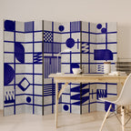 THE RIGHT PLACES Biombo Decorativo de 6 Paneles