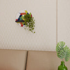 FUTURE SIGN Estante Redondo Decorativo en Acabado Negro