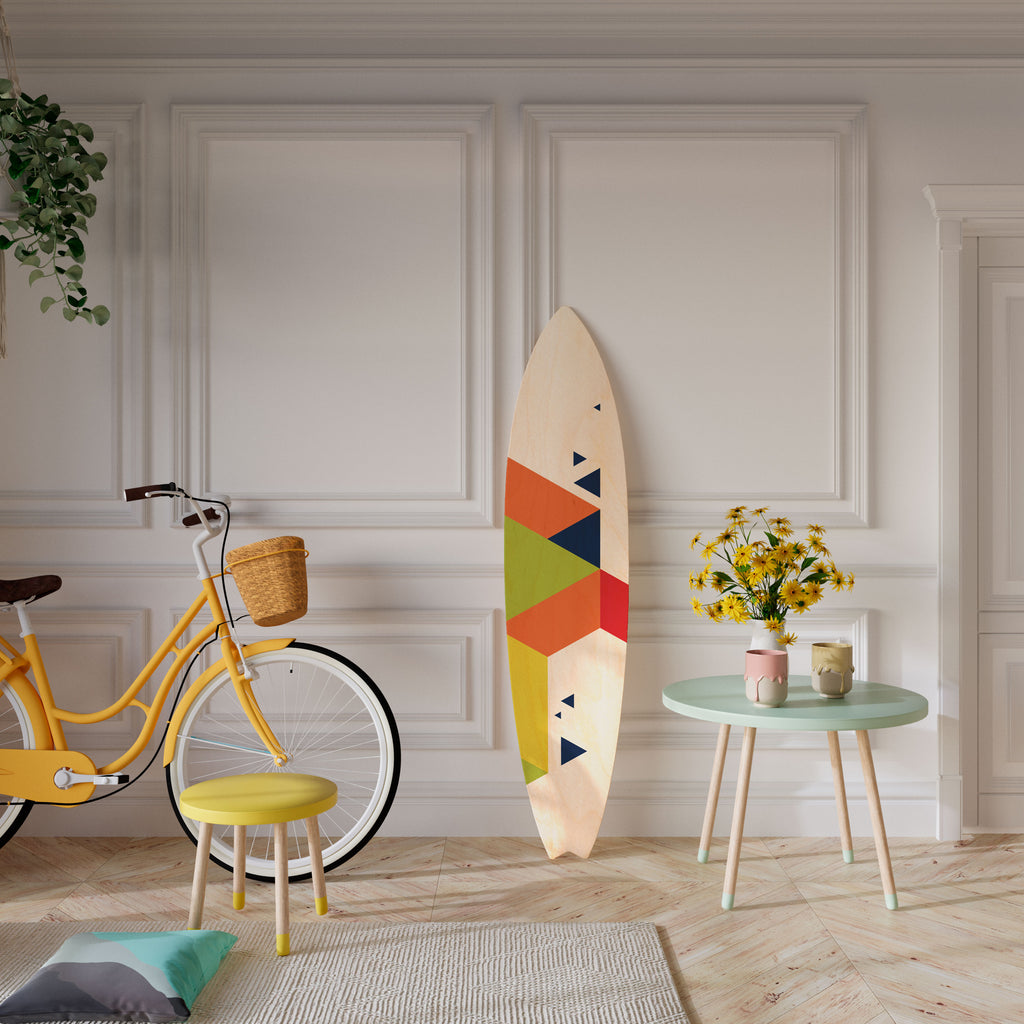 FUTURE SIGN Panel decorativo de tabla de surf