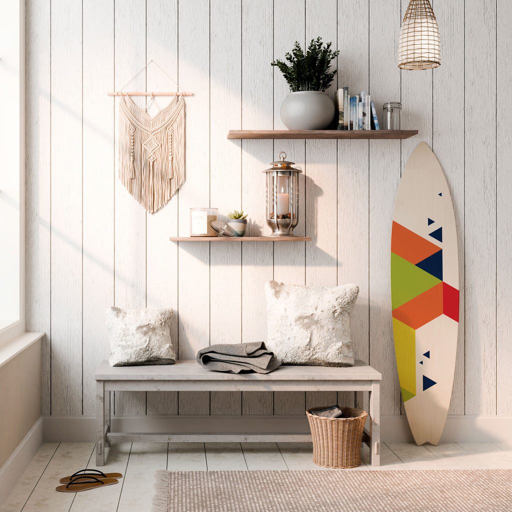 FUTURE SIGN Panel decorativo de tabla de surf