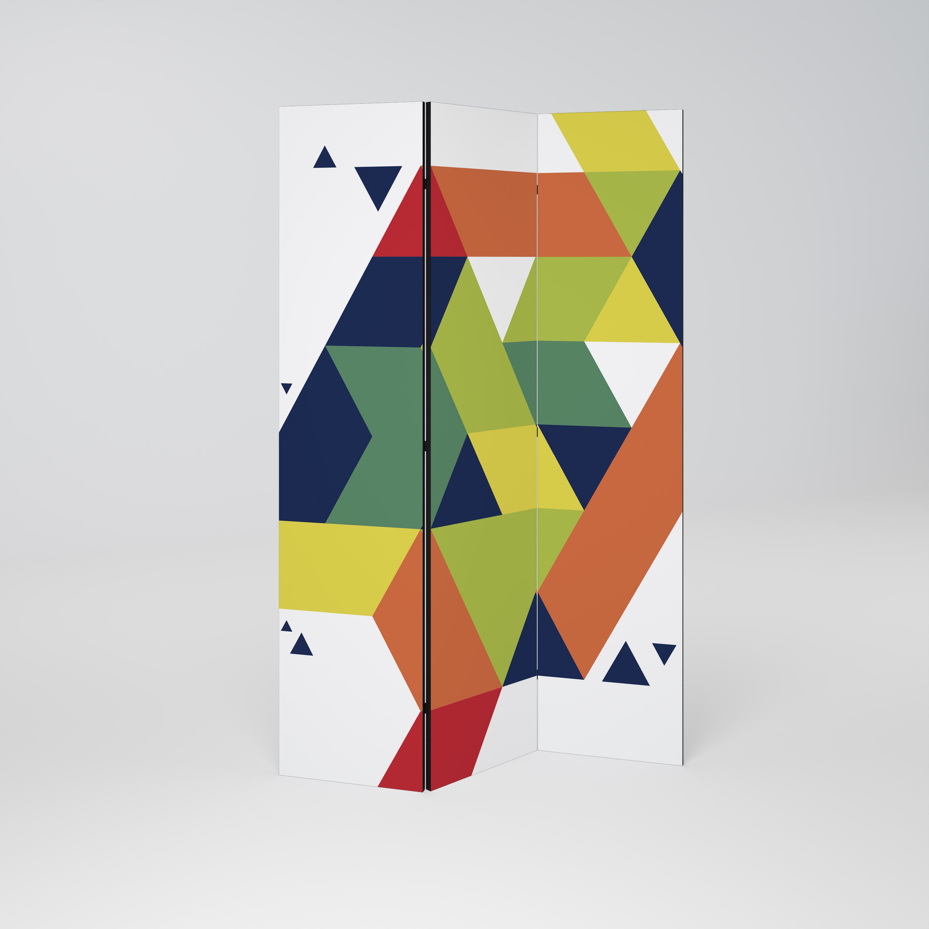 FUTURE SIGN Decorative 3-Panel Room Divider