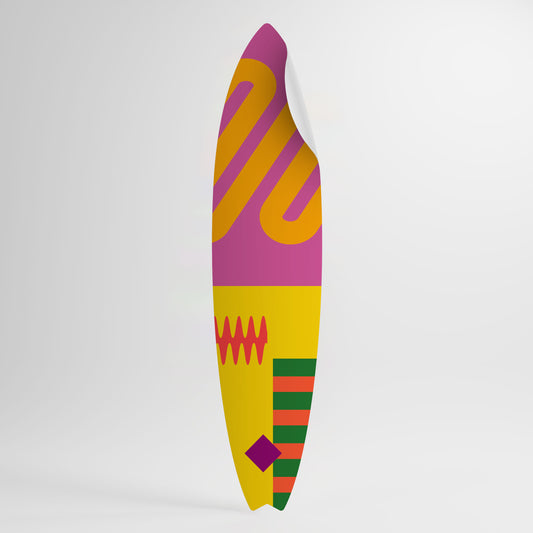 VIVID VIBRATIONS Vinilo decorativo de tabla de surf