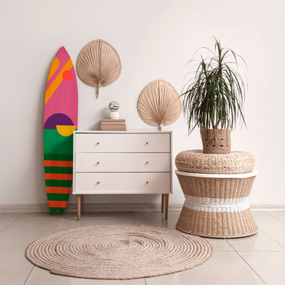 VIVID DREAMS Panel decorativo de tabla de surf