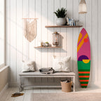 VIVID DREAMS Panel decorativo de tabla de surf