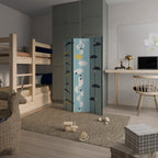 PATHS TO HAPPINESS Biombo de 3 paneles