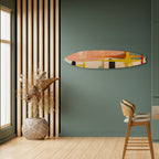 INTERSTELLAR VIBES Panel decorativo de tabla de surf