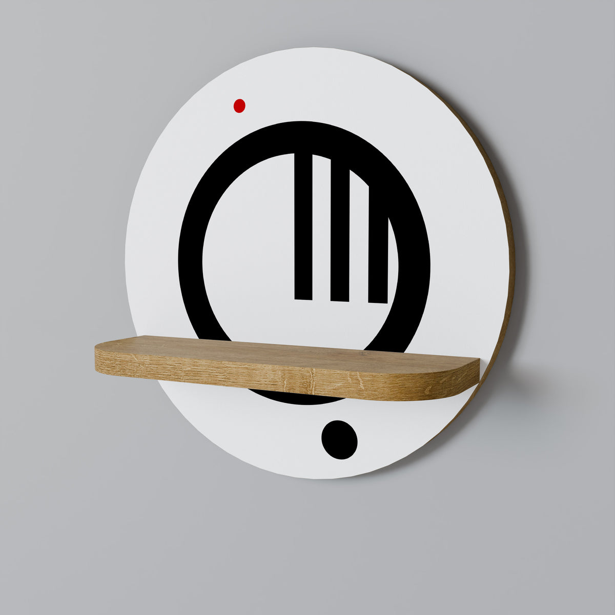 MINIMAL DOTS Art Shelf