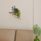 WONDERLAND VEGETATION Estante Redondo Decorativo en Efecto Roble