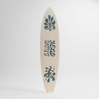 WONDERLAND VEGETATION Panel decorativo de tabla de surf