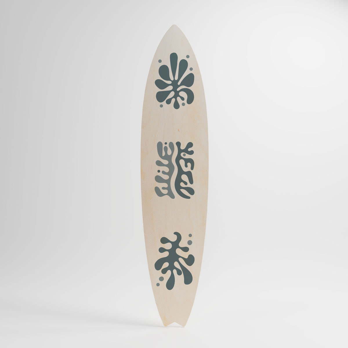 WONDERLAND VEGETATION Panel decorativo de tabla de surf