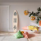 WONDERLAND VEGETATION Panel decorativo de tabla de surf