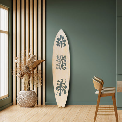 WONDERLAND VEGETATION Surfboard Decorative Panel