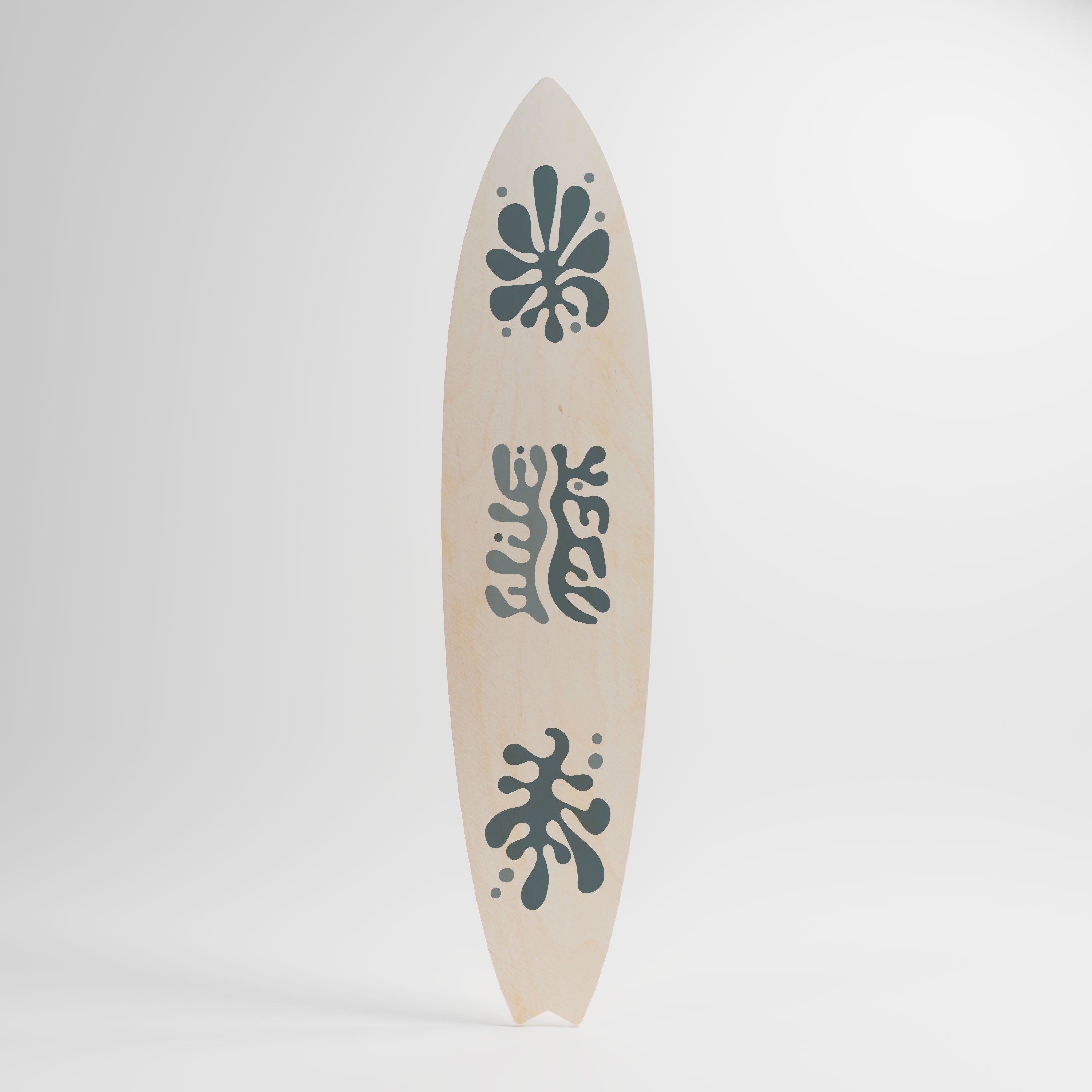 WONDERLAND VEGETATION Panel decorativo de tabla de surf