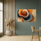 SPIRALING DREAMSCAPE Peel and Stick Horizontal Poster