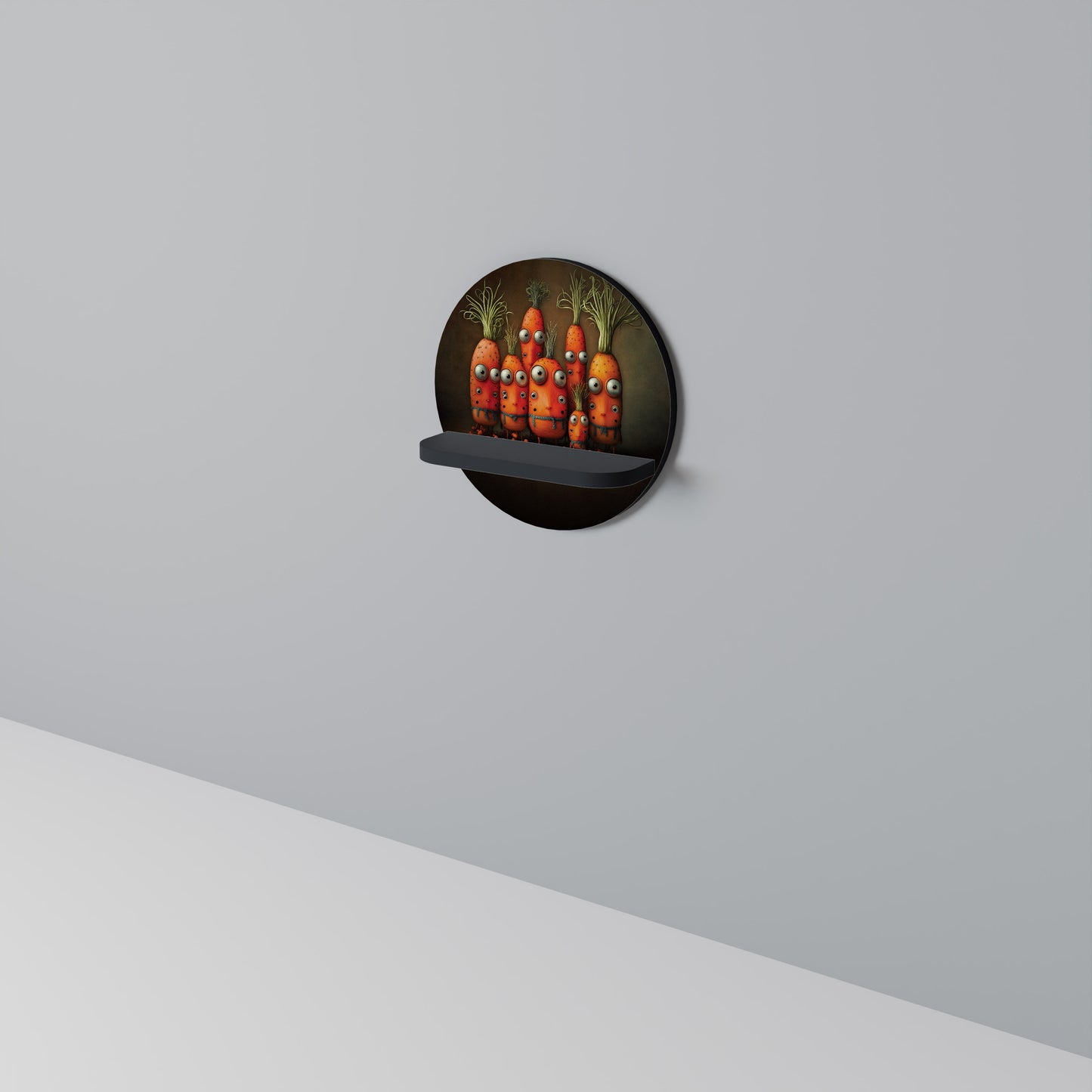 CUTE OR SCARY Art Shelf