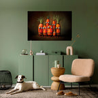 CUTE OR SCARY Póster Horizontal Adhesivo