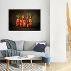 CUTE OR SCARY Póster Horizontal Adhesivo