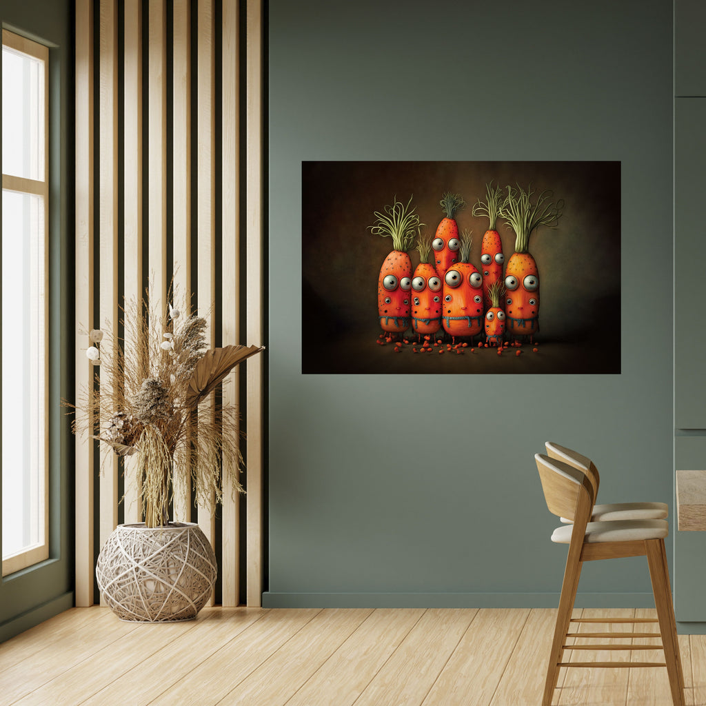 Póster horizontal autoadhesivo "LINDO O ATERRADOR"