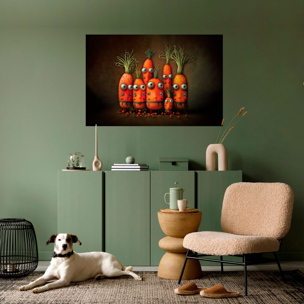 Póster horizontal autoadhesivo "LINDO O ATERRADOR"