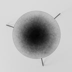 BLACK HOLE Mesa de Centro Ø60