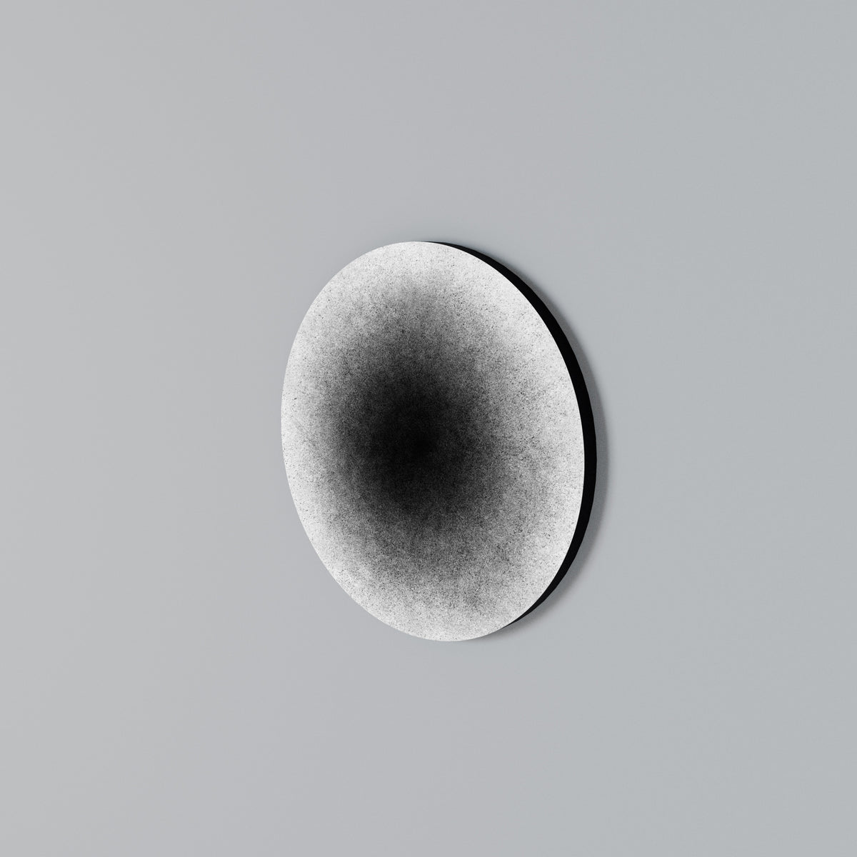 BLACK HOLE Arte de pared redondo