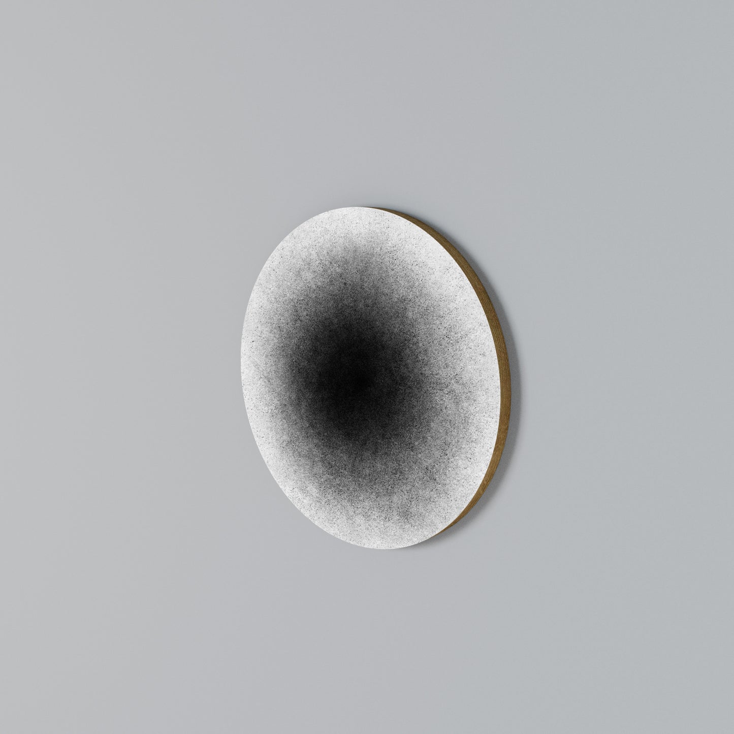 BLACK HOLE Arte de pared redondo