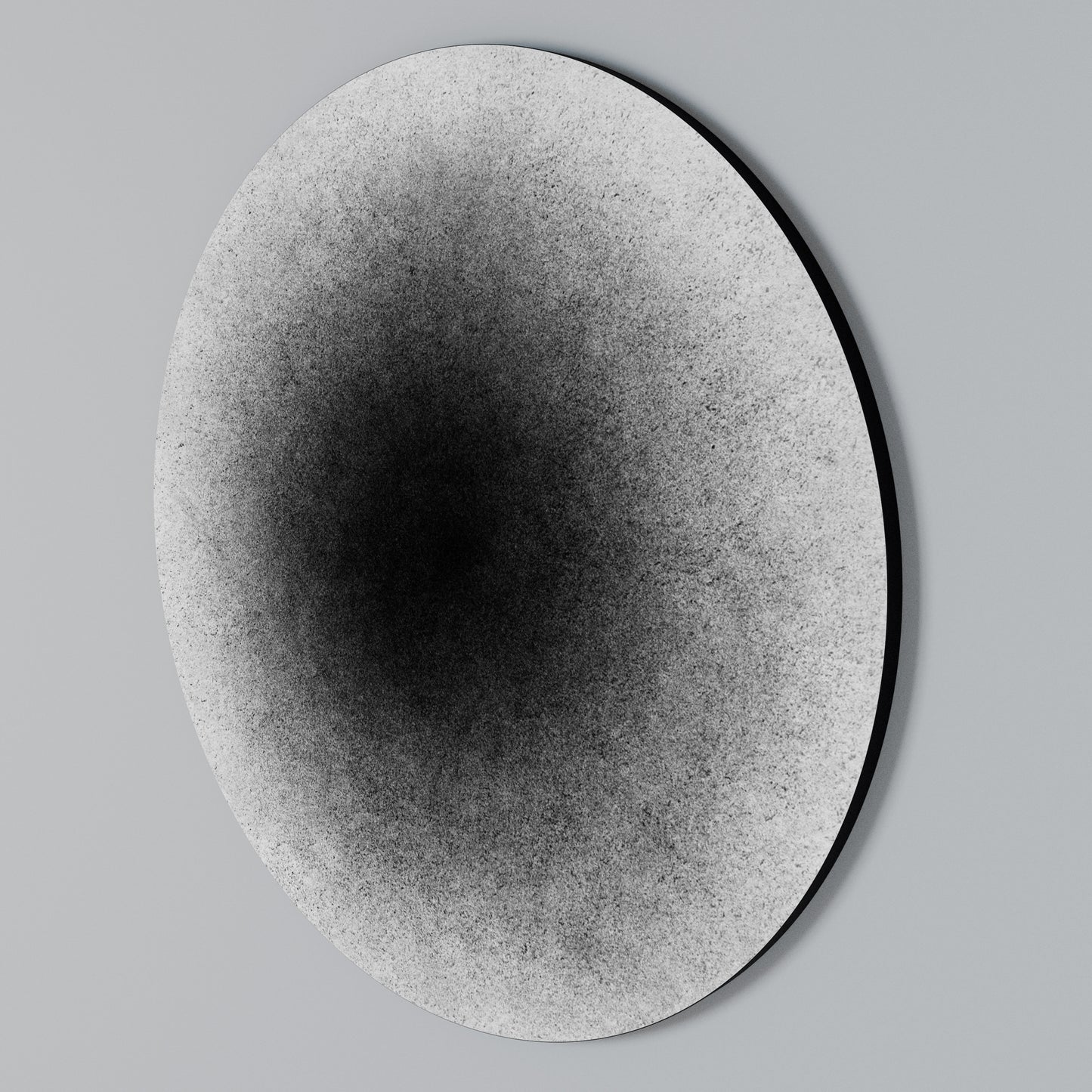 BLACK HOLE Arte de pared redondo