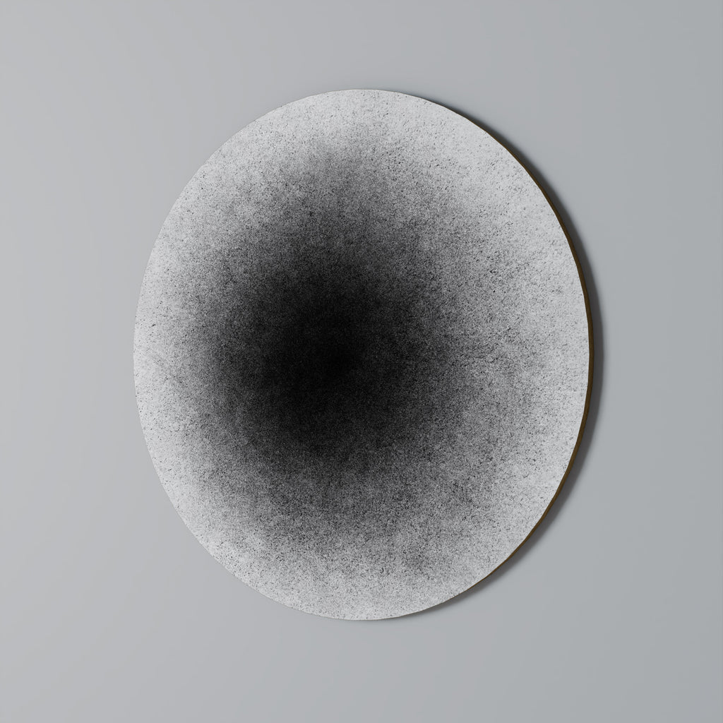 BLACK HOLE Round Wall Art