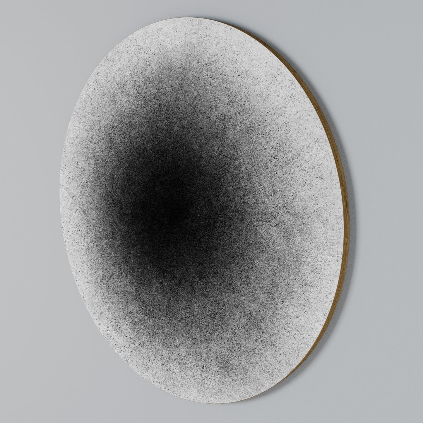 BLACK HOLE Arte de pared redondo