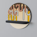 COLORFUL STRINGS Art Shelf