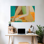 WAITING FOR LOVE Póster Horizontal Adhesivo