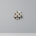 SEE MORE Estante Redondo Decorativo en Acabado Negro