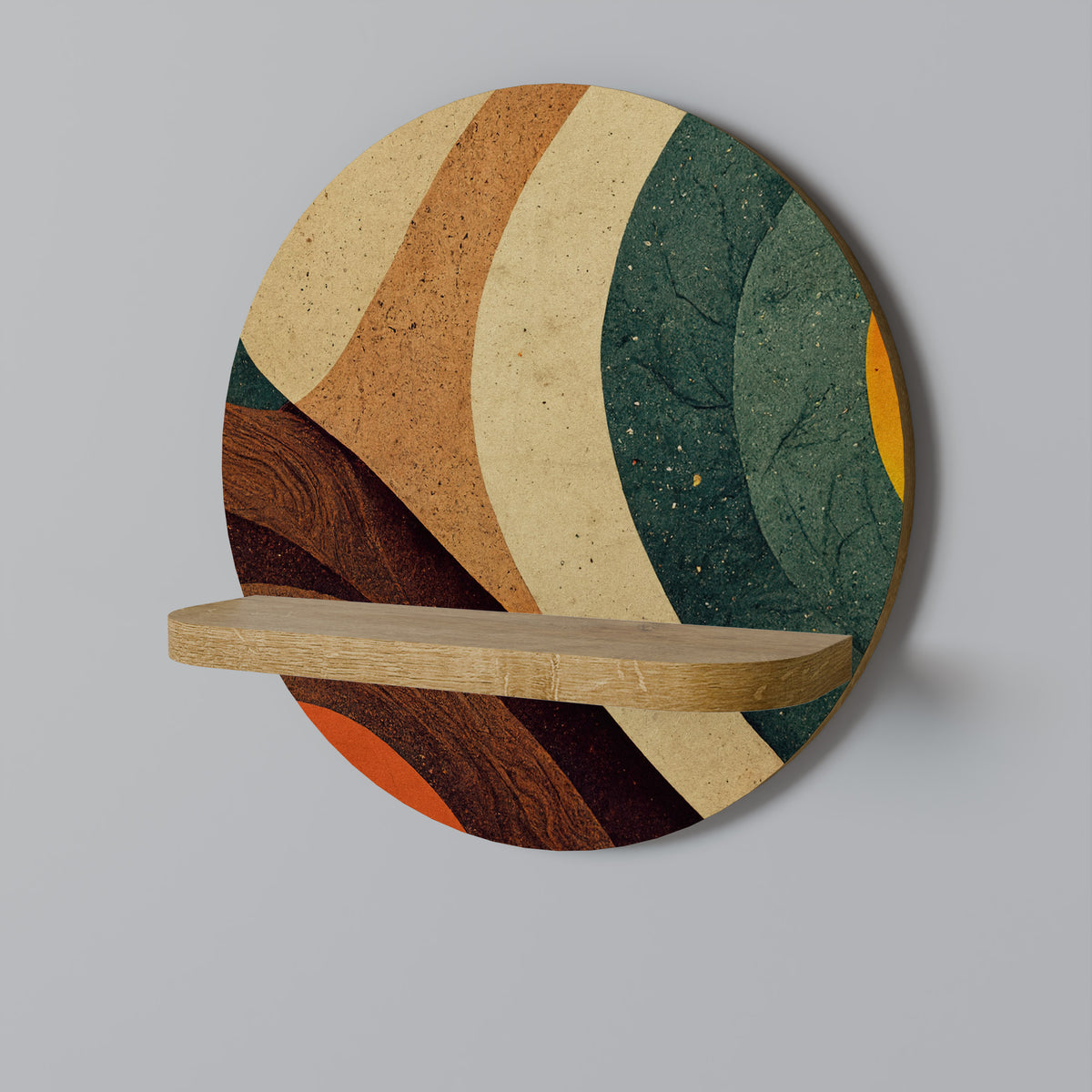 COLORFUL STRANDS Art Shelf