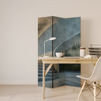 STEPS TO SERENITY 3-Panel Room Divider