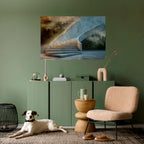 STEPS TO SERENITY Póster Horizontal Adhesivo