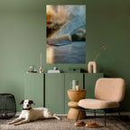 STEPS TO SERENITY Póster Vertical Adhesivo