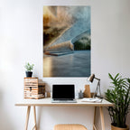 STEPS TO SERENITY Póster Vertical Adhesivo