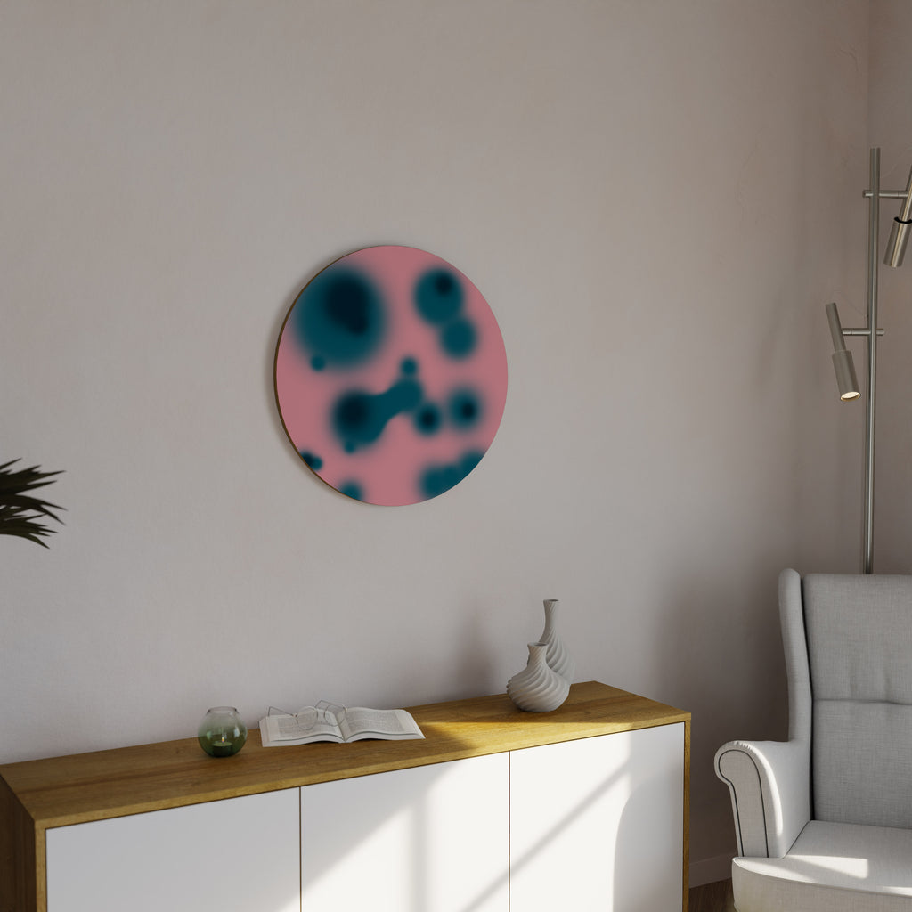 TOUCH OF MYSTERY Round Wall Art