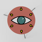 SEE EVERYTHING Mesa de Centro Ø60