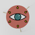 SEE EVERYTHING Mesa de Centro Ø60