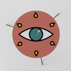 SEE EVERYTHING Mesa de Centro Ø60